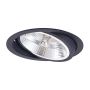 Lumină îngropată deasupra plafonului Nero LP-4424/1RS BK movable 1x50W/GU10 IP20 de la Light Prestige