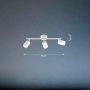 Spot Vano 21354 3000K 3x4W/GU10 960 lm IP20 de la Fischer&Honsel