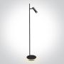 Lampă de podea Reading Spots 61132B/B/W 3000K 1x3W|1x8W/LED 150lm|560lm IP20 de la One Light