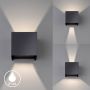 Aplique de perete Wall 30259 3000K 2x3W/LED 620 lm IP44 de la Fischer&Honsel
