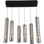 Lampă cu pendul CILINDRO 6223-0610 3000k 6x9w/led 6300lm de la Aviano Lighting