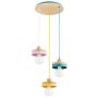 Lampă cu pendul LARSO 62618 3x/E27 de la Alfa