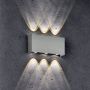 Aplique de perete Nairobi 30396 3000K 6x1.5W/LED 1000 lm IP54 de la Fischer&Honsel
