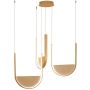 Lampă cu pendul PENDANT LED 23169 3000K,4000K 54W/led 4312lm IP20 de la Zambelis