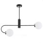 Lampă de tavan PERLA 62131 2x40W/E14 IP20 de la Alfa