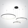 Lampă cu pendul Decorative 63150B/B/W 3000K 1x65W/LED 4800lm IP20 de la One Light
