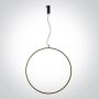 Lampă cu pendul Decorative 63152C/B/W 3000K 1x40W/LED 2800lm IP20 de la One Light