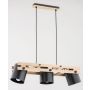 Lampă cu pendul HAROM 63054 3x60W/E27 de la Alfa