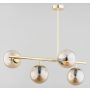 Lampă cu pendul LUNGO 63030 4x40W/E14 de la Alfa