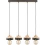Lampă cu pendul MIKO 63411 4x15W/E27 de la Alfa
