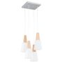 Lampă cu pendul MORINA 63157 4x60W/E27 IP20 de la Alfa