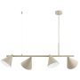 Lampă cu pendul ZELTA 63420 4xE27 de la Alfa