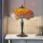 Lampă de masă DRAGONFLY FLAME 64093 2x60W/E27 IP20 de la Endon