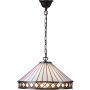 Lampă cu pendul FARGO 64147 1x60W/E27 IP20 de la Endon