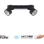 Spot PURE-NOLA 6452-18 3000k 2x34W/LED 3800lm ip20 de la Paul Neuhaus