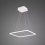 Lampă cu pendul Ledowe kwadraty LA079/P_60_out_3k_white 3000K 1x39W/LED IP44 de la Altavola Design