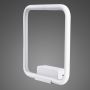 Aplique de perete Ledowe kwadraty LA079/W_in_3k_white 3000K 1x15W/LED 900lm IP44 de la Altavola Design