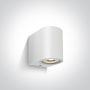 Aplique de perete Outdoor Cylinders 67142F/W 1x6W/GU10 IP65 de la One Light