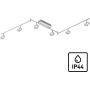Spot SILEDA 6787-96 3000k 6x41W/LED 4500lm ip44 de la Paul Neuhaus