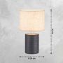 Lampă de masă Bois 50659 1x25W/E14 IP20 de la Fischer&Honsel