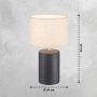 Lampă de masă Bois 50660 1x40W/E27 IP20 de la Fischer&Honsel