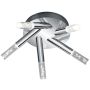 Lampă de tavan BOLSA 682410506 3000k 5x3.1w/led 310lm ip44 de la Trio
