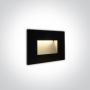 Lampă de scări montată The Glass Face 68076/B/W 3000K 1x3W/LED 200lm IP65 de la One Light