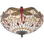 Lustră de tavan DRAGONFLY BEIGE 70723 2x60W/E27 IP20 de la Endon