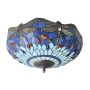Lustră de tavan DRAGONFLY BLUE 70722 2x60W/E27 IP20 de la Endon