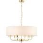 Candelabru NIXON 70561 6x40W/E14 IP20 de la Endon