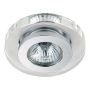 Downlight decorativ ELEGANT GLASS FIX 71005 1x50W/GU10 IP20 de la Prezent