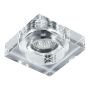 Downlight decorativ ELEGANT GLASS FIX 71011 1x50W/GU10 IP20 de la Prezent