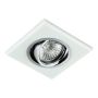 Lumină îngropată deasupra plafonului ELEGANT GLASS MOVABLE 71064 1x50W/GU10 IP20 de la Prezent