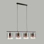 Lampă cu pendul Samu 61029 4x40W/E27 IP20 de la Fischer&Honsel