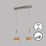 Lampă cu pendul SHINE-WOOD 61074 2700K 2x9W/LED 1900 lm IP20 de la Fischer&Honsel