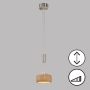 Lampă cu pendul SHINE-WOOD 61075 2700K 1x9W/LED 950 lm IP20 de la Fischer&Honsel