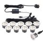 Lampă cu senzor de mișcare IKONPRO CCT 73349 3000K/4000K 10x0,75W/LED 410LM IP67 de la Endon