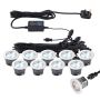 Lampă cu senzor de mișcare IKONPRO CCT 76617 6500K/20000 10x0,75W/LED 410LM IP67 de la Endon