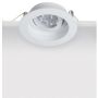 Lumină îngropată deasupra plafonului RECESSED SPOT S019 1x50W/GU10 IP20 de la Zambelis