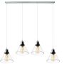 Lampă cu pendul NEW YORK LOFT LA034/CL4_chrom 4x40W/E27 IP20 de la Altavola Design