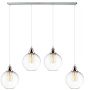 Lampă cu pendul NEW YORK LOFT LA035/CL4_chrom 4x40W/E27 IP20 de la Altavola Design