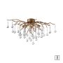 Lustră de tavan ICICLE 8090-11 4x40W/G9 IP20 de la Paul Neuhaus