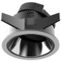 Lumină îngropată deasupra plafonului RECESSED SPOT S125 1x10W/GU10 IP20 de la Zambelis