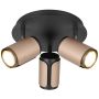 Spot GILLAN 814530365 3x10w/gu10 ip20 de la Trio