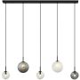 Lampă cu pendul LINE LIGHT 23056 5x5W/G9 IP20 de la Zambelis