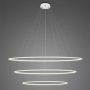 Lampă cu pendul Ledowe okręgi LA075/P_120_in_3k_white 3000K 3x163W/LED 9780lm IP44 de la Altavola Design