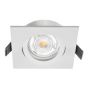 Lumină îngropată deasupra plafonului DOWNLIGHT EKZ312 1x50W/GU10 IP20 de la Eko-Light