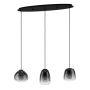 Lampă cu pendul AGUILARES 900195 3x40W/E27 de la Eglo