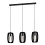 Lampă cu pendul BAJAZZARA 900505 3x40W/E27 IP20 de la Eglo