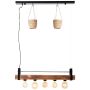 Lampă cu pendul BANKWOOD 99541/76 5x28W/E27 IP20 de la Brilliant